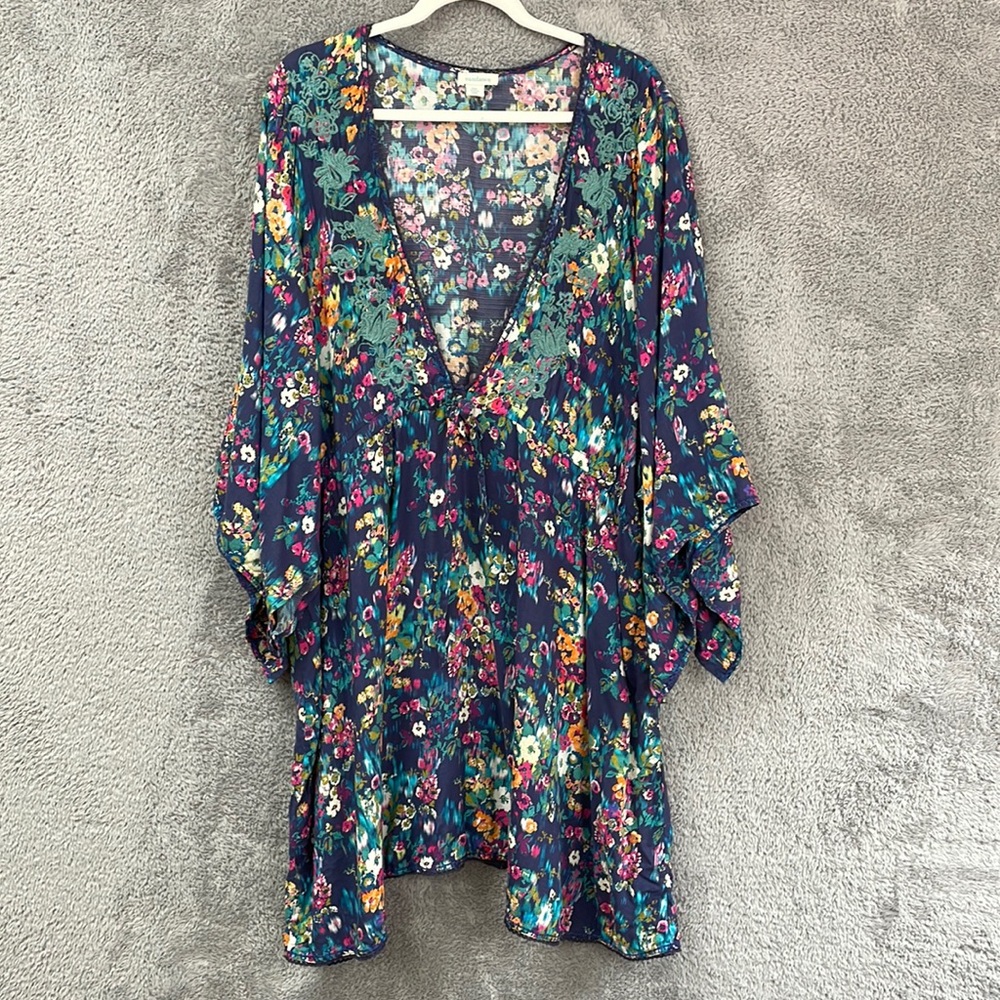 Floral V-Neck Dress